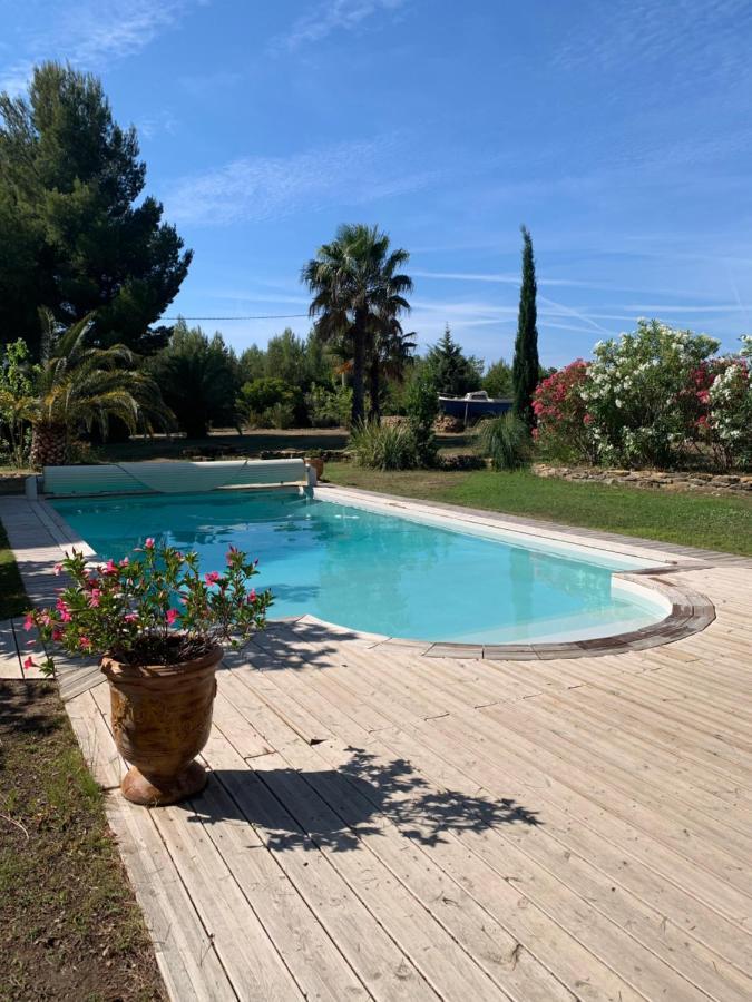 Chambre Privee Avec Acces Piscine Laouque Bagian luar foto